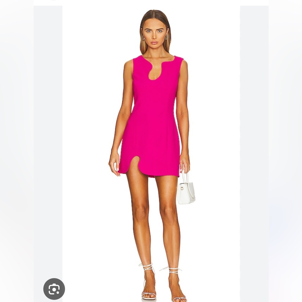 Amanda Uprichard Pink Sleeveless Dress